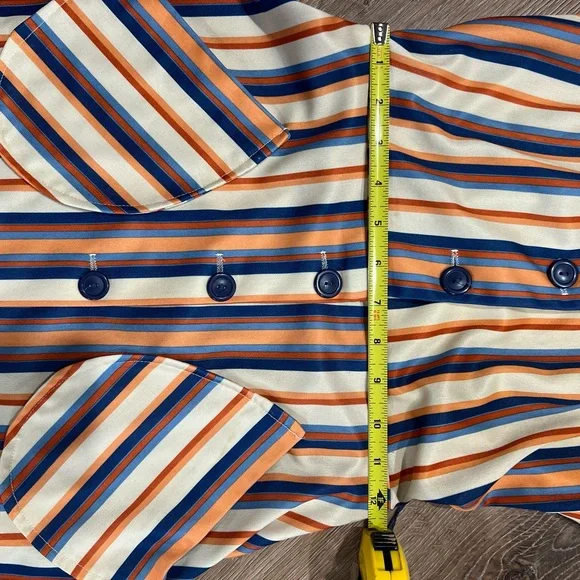 Vintage 1970s Polyester Shirt Dress - Picture 13 of 13